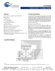 CY7C1019D-10VXI datasheet pdf Cypress
