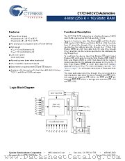 CY7C1041CV33-10BAXAT datasheet pdf Cypress