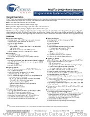 CY8C3445AXI-104 datasheet pdf Cypress