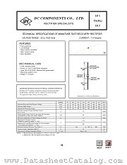 1F3 datasheet pdf DC Components