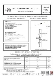 1N6277A datasheet pdf DC Components