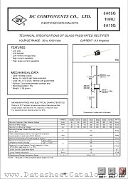 6A4G datasheet pdf DC Components