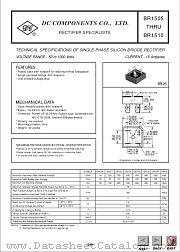 BR156 datasheet pdf DC Components