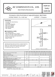 HER154 datasheet pdf DC Components