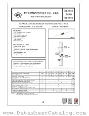HER501 datasheet pdf DC Components