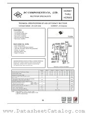 HER802 datasheet pdf DC Components