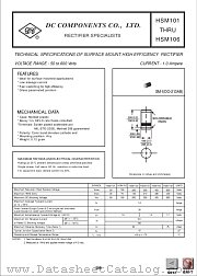 HSM106 datasheet pdf DC Components