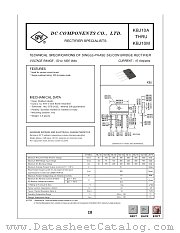 KBJ10M datasheet pdf DC Components