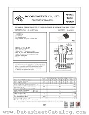 KBU10J datasheet pdf DC Components