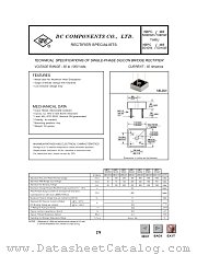 KBPC5010W datasheet pdf DC Components