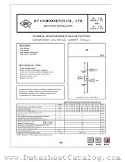 RL101 datasheet pdf DC Components