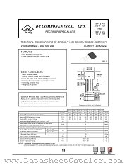 RS207 datasheet pdf DC Components