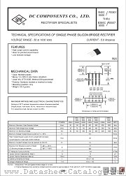B380C5000 datasheet pdf DC Components
