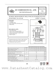 RS606 datasheet pdf DC Components