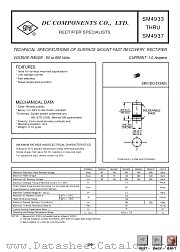 SM4937 datasheet pdf DC Components