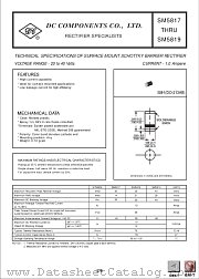 SM5818 datasheet pdf DC Components