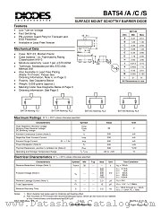 BAT54S datasheet pdf Diodes