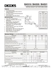 BAS20 datasheet pdf Diodes