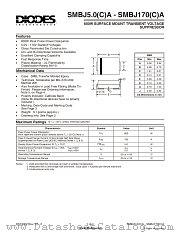 SMBJ11A datasheet pdf Diodes