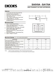 SA7V0A datasheet pdf Diodes