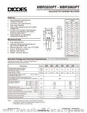 MBR3050PT datasheet pdf Diodes