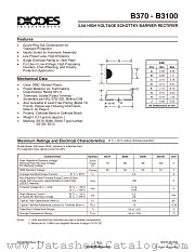 B390 datasheet pdf Diodes