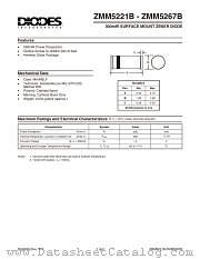 ZMM5250B datasheet pdf Diodes