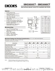 SBG3050CT datasheet pdf Diodes