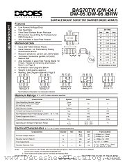 BAS70DW-05 datasheet pdf Diodes