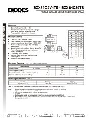 BZX84C16TS datasheet pdf Diodes