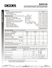 BAW156 datasheet pdf Diodes