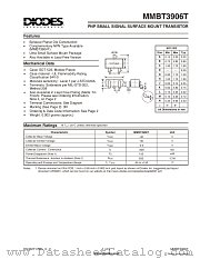 MMBT3906T datasheet pdf Diodes