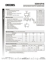 SDM10P45 datasheet pdf Diodes