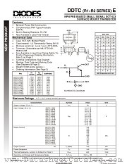 DDTC123JE datasheet pdf Diodes
