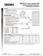 DDTA115TCA datasheet pdf Diodes