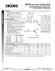 DDTA144TKA datasheet pdf Diodes
