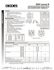 DDC114TK datasheet pdf Diodes