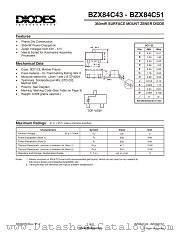 BZX84C43 datasheet pdf Diodes