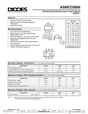 ASMCC0096 datasheet pdf Diodes