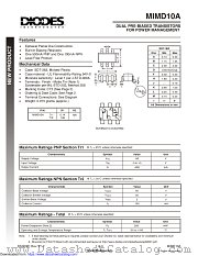 MIMD10A datasheet pdf Diodes