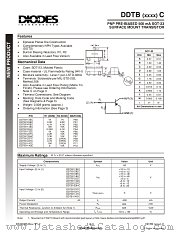DDTB114GC datasheet pdf Diodes
