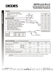 DDTD142JC datasheet pdf Diodes