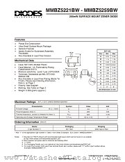 MMBZ5250BW datasheet pdf Diodes
