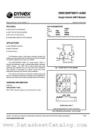 DIM1200FSM17-A000 datasheet pdf Dynex Semiconductor