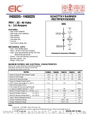 1N5820S datasheet pdf EIC discrete Semiconductors