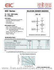 3EZ360D5 datasheet pdf EIC discrete Semiconductors