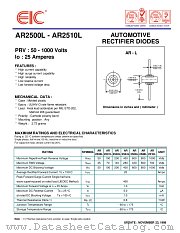 AR2510L datasheet pdf EIC discrete Semiconductors