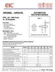 AR3501L datasheet pdf EIC discrete Semiconductors
