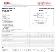 BR5002W datasheet pdf EIC discrete Semiconductors