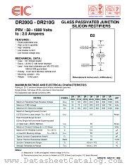 DR210G datasheet pdf EIC discrete Semiconductors